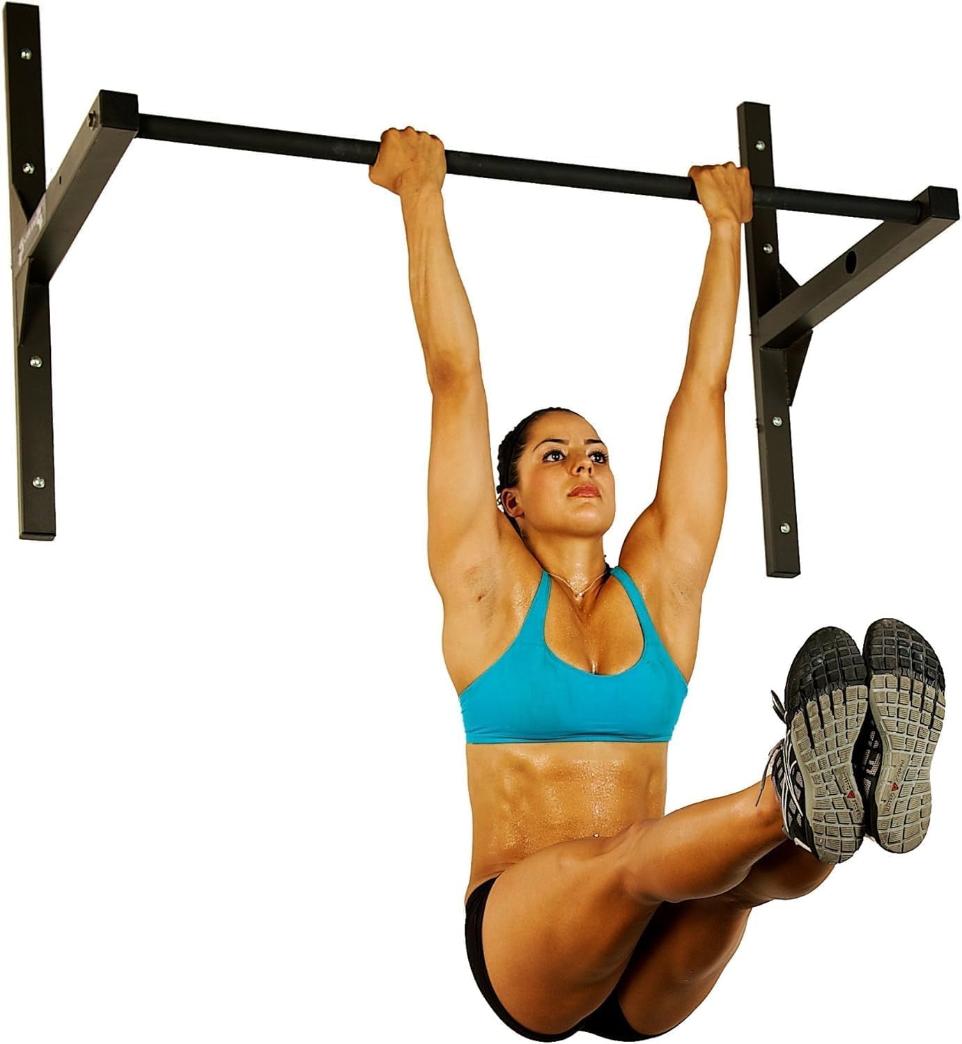 Heavy-Duty  Pull-Up Bar – Ceiling or Wall Mounted – Premium Steel Construction, 600 lb Capacity – Designed for 9 ft Ceilings