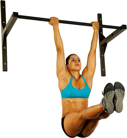 Heavy-Duty  Pull-Up Bar – Ceiling or Wall Mounted – Premium Steel Construction, 600 lb Capacity – Designed for 9 ft Ceilings